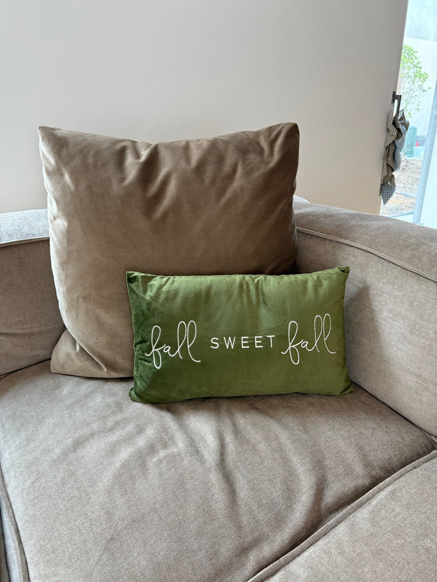 Cuscino in velluto FALL SWEET FALL