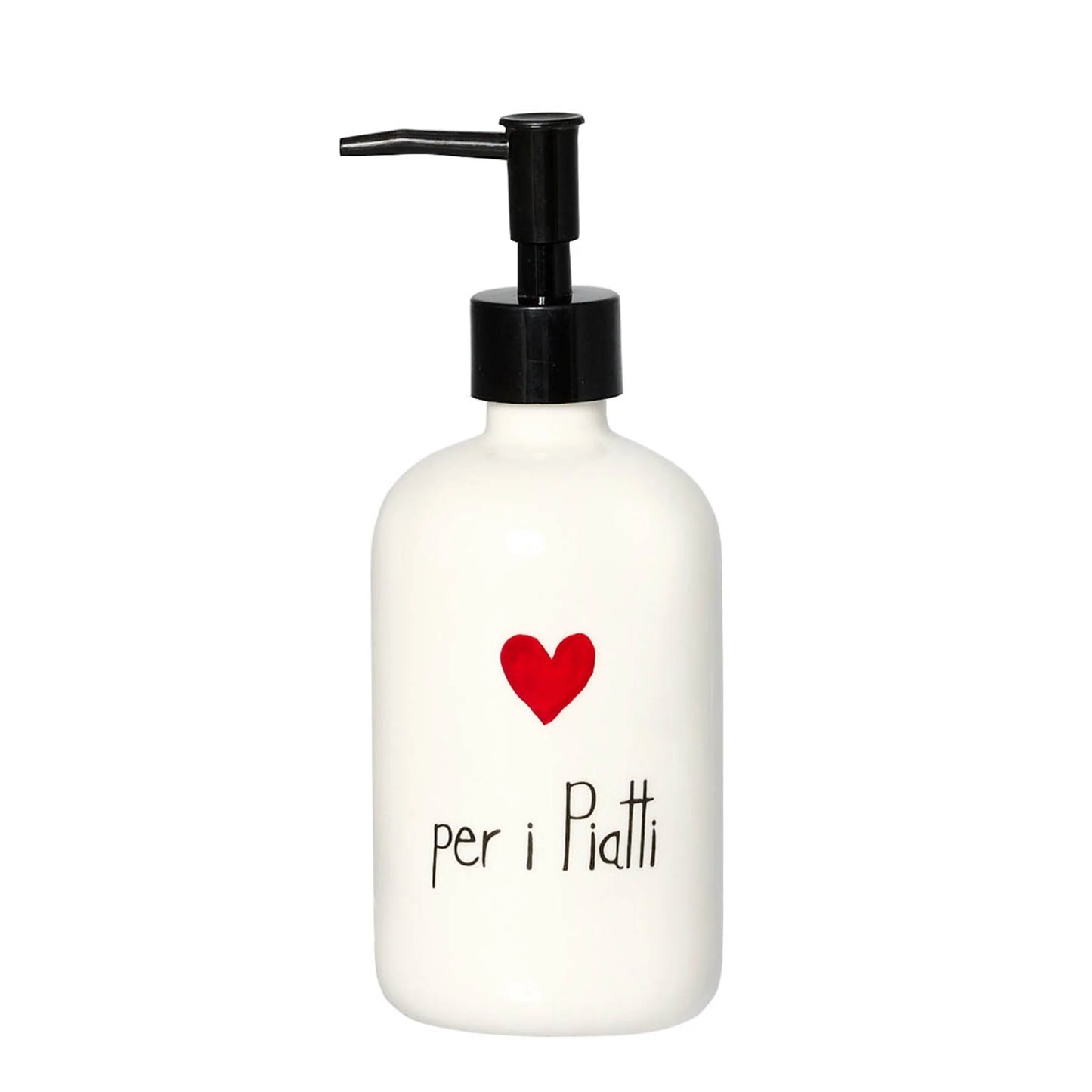 Dosasapone bianco con decoro PER I PIATTI