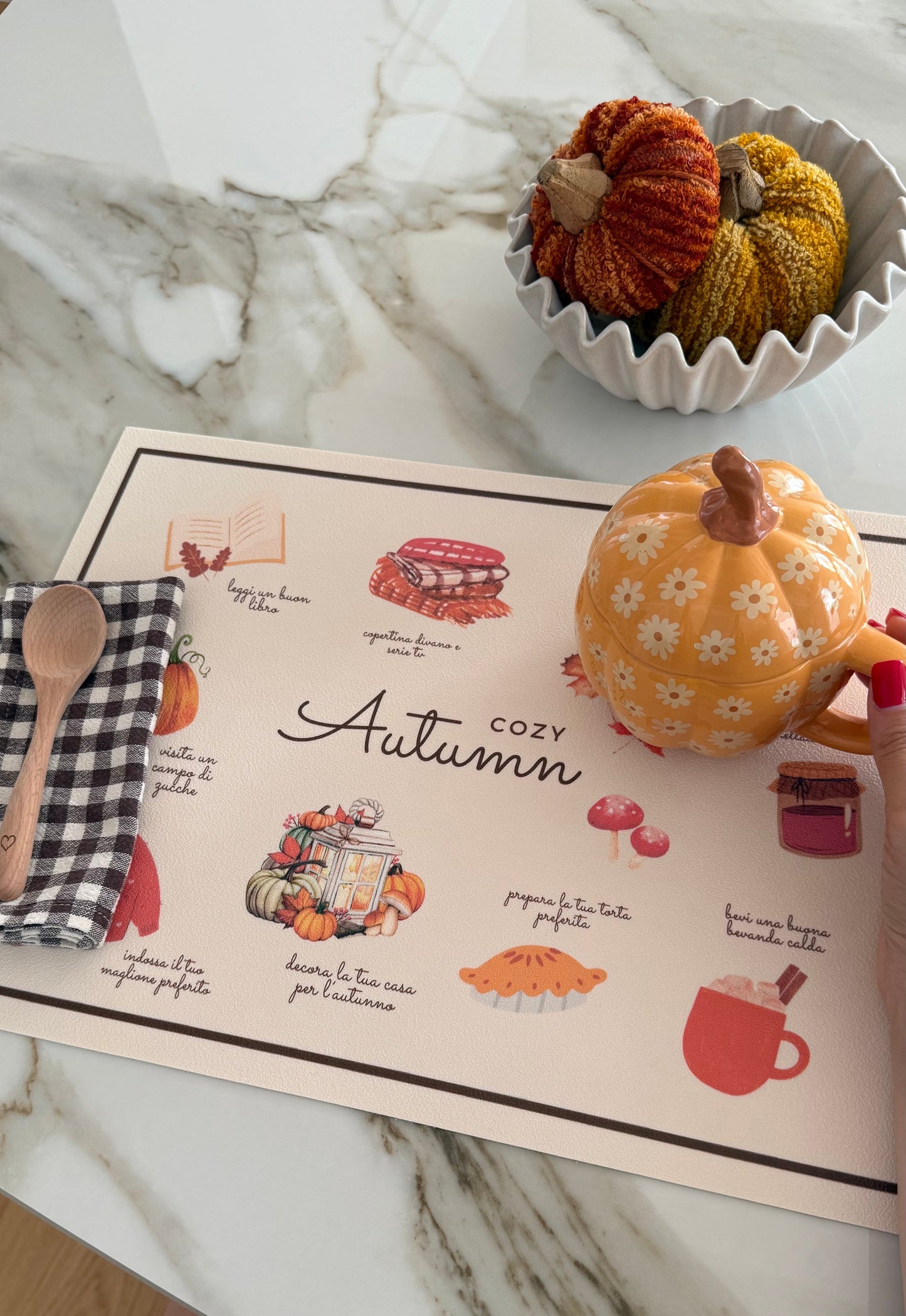 NUOVE tovagliette COZY AUTUMN