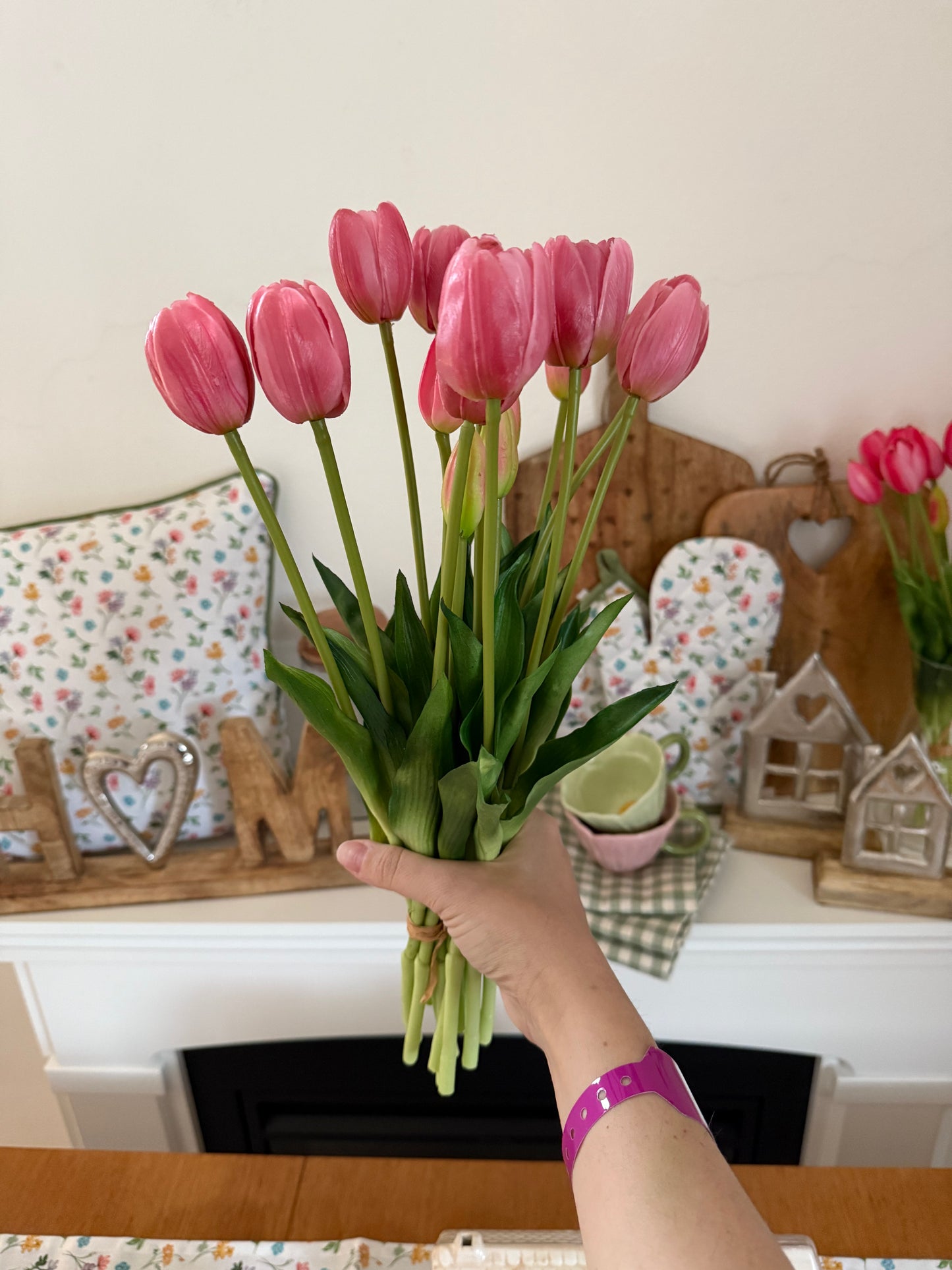 Mazzo di TULIPANI DEEP ROSE 🌷