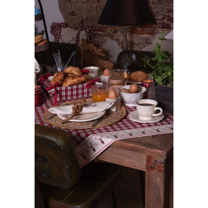 Cuscino CERVO 40x40cm 100% cotone