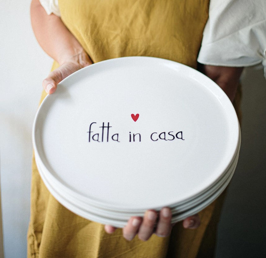 Piatto pizza FATTA IN CASA