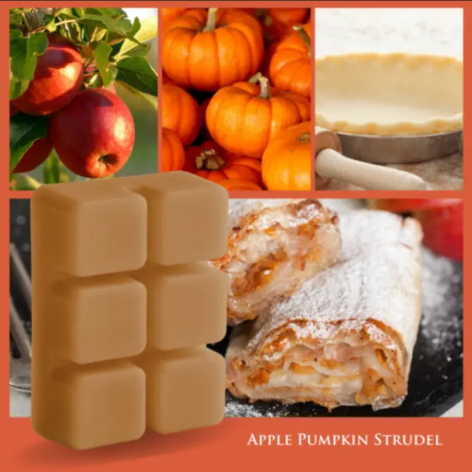 Cera profumata classica STRUDEL DI MELE E ZUCCA 70g
