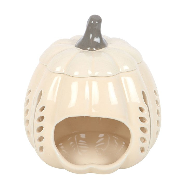 Bruciatore oli profumati / cera di soia ZUCCA in 2 colori
