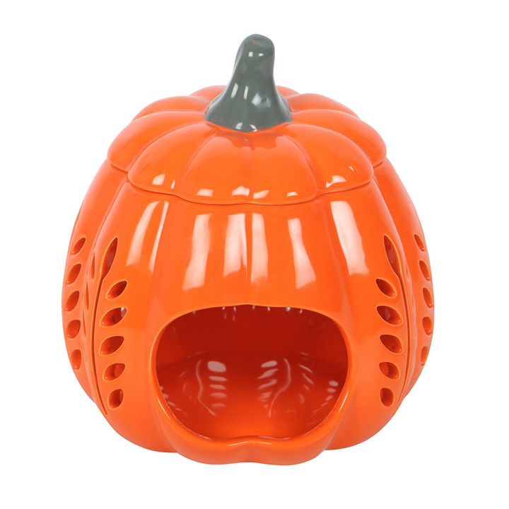 Bruciatore oli profumati / cera di soia ZUCCA in 2 colori