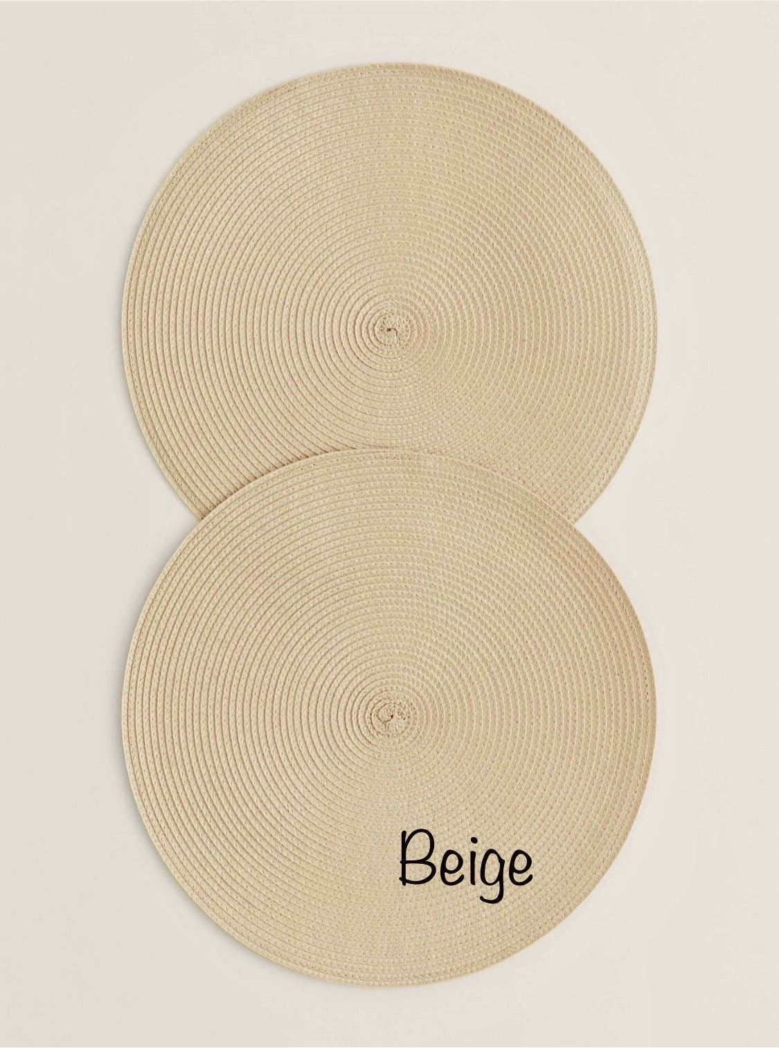 BEST SELLER ♡  Tovagliette americane Personalizzate ROTONDE