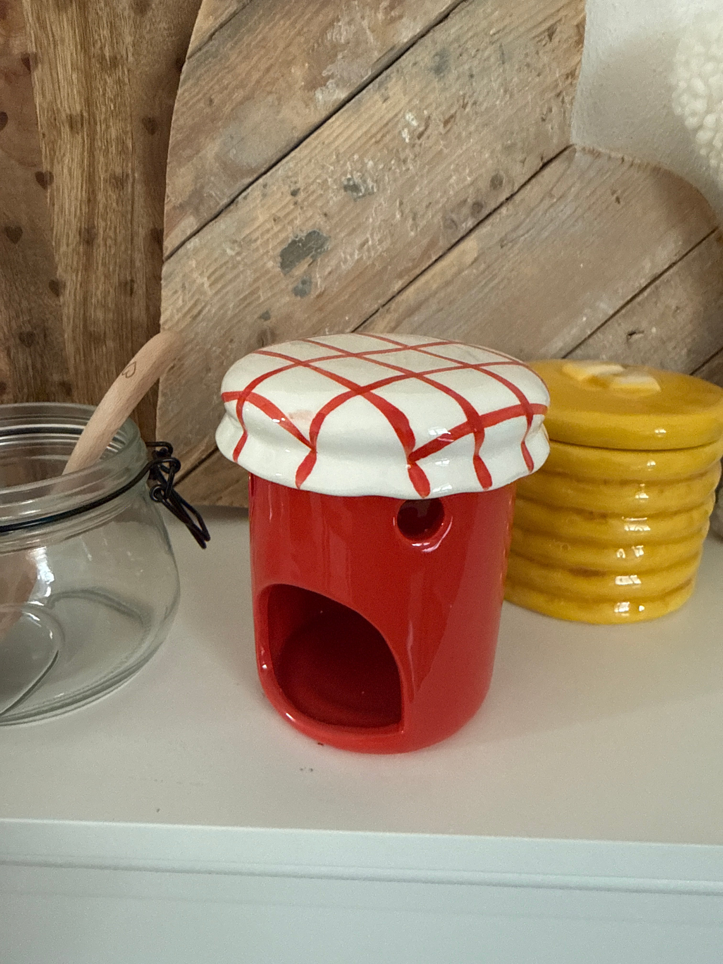 Bruciatore oli profumati / cera di soia CONFETTURA DI FRAGOLE