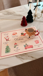 NUOVE tovagliette HOLLY JOLLY XMAS