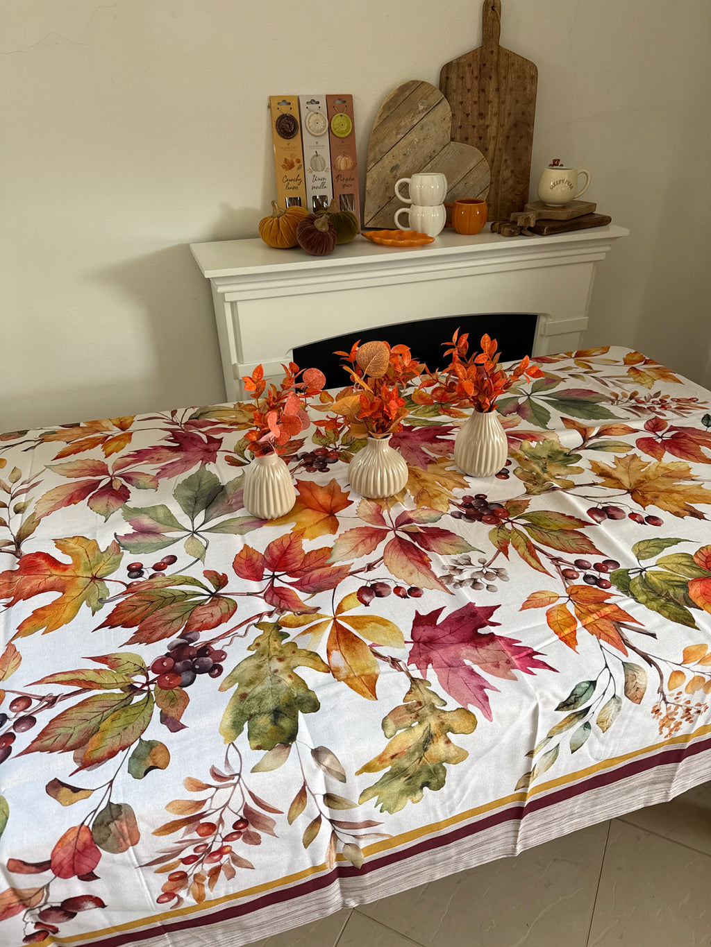 Tovaglia FOGLIE in stampa digitale