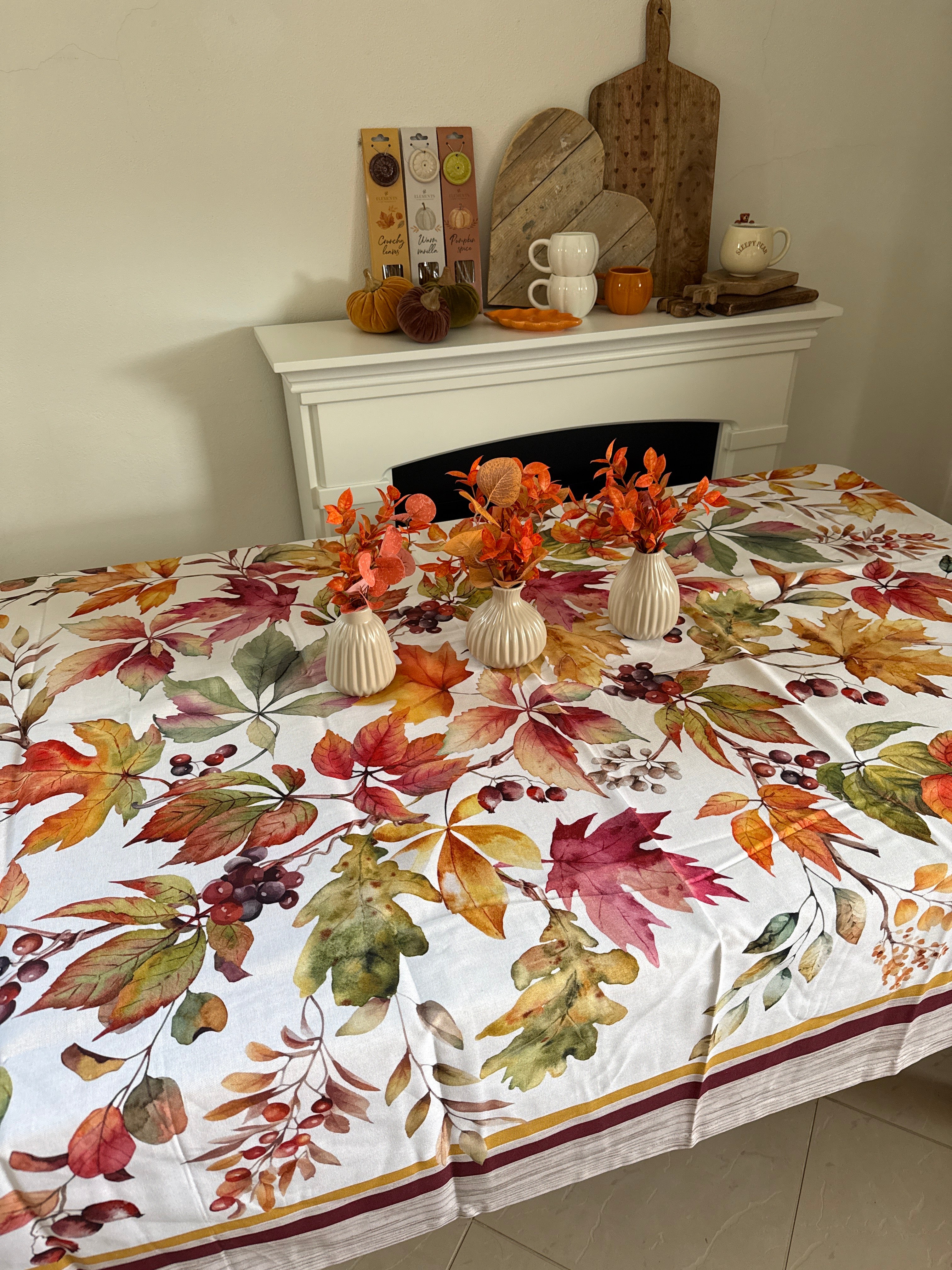 Tovaglia FOGLIE in stampa digitale