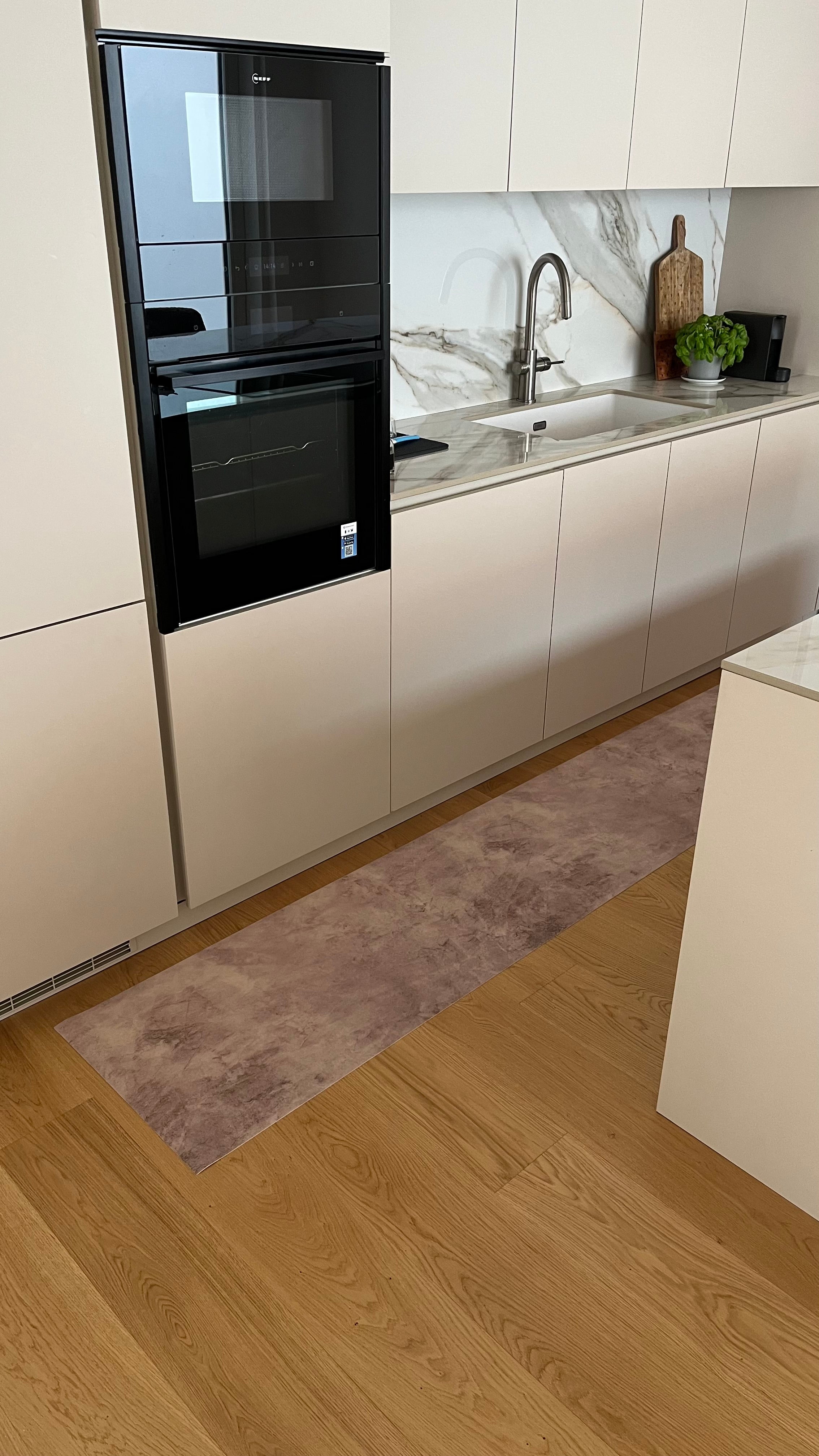 Passatoia TEXTURE TORTORA in PVC