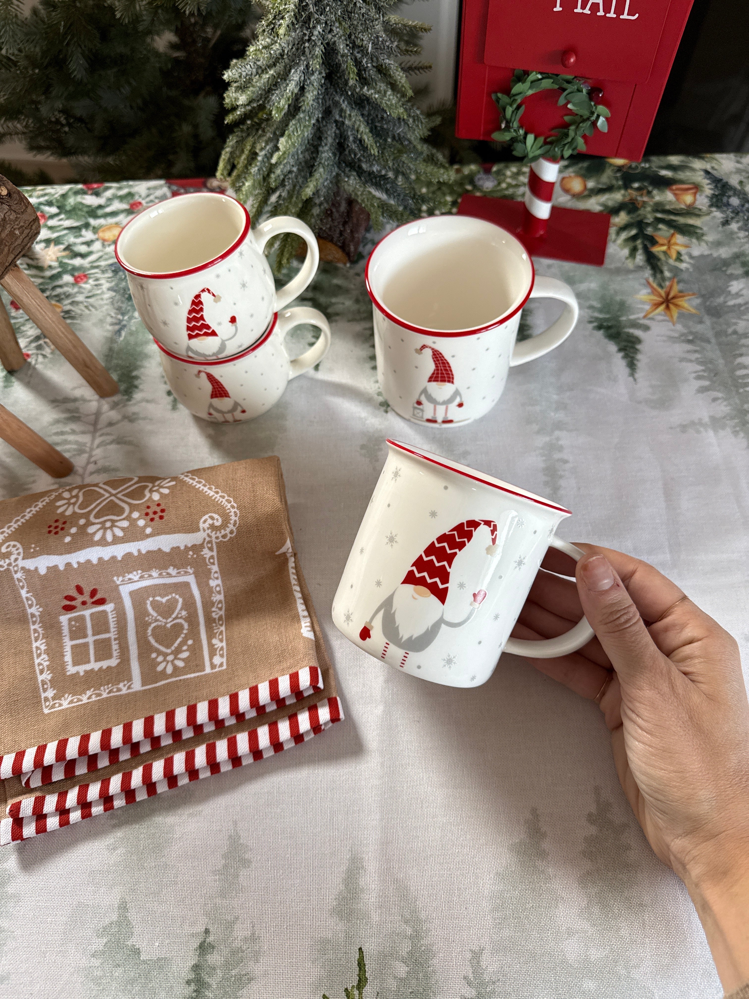 ULTIME! Maxi Mug stile Vintage GNOMO LUCKY