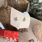 Tovaglioli FESTIVITY con ricamo - 2 varianti