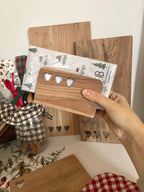 ULTIMI! Porta tovaglioli in legno CUORICINI