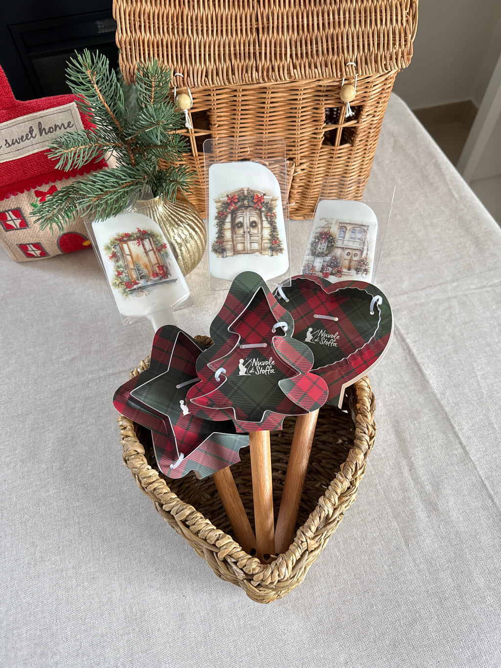 Spatoline XMAS CAROL + STAMPINO DOLCI da personalizzare