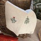 Tovaglioli FESTIVITY con ricamo - 2 varianti