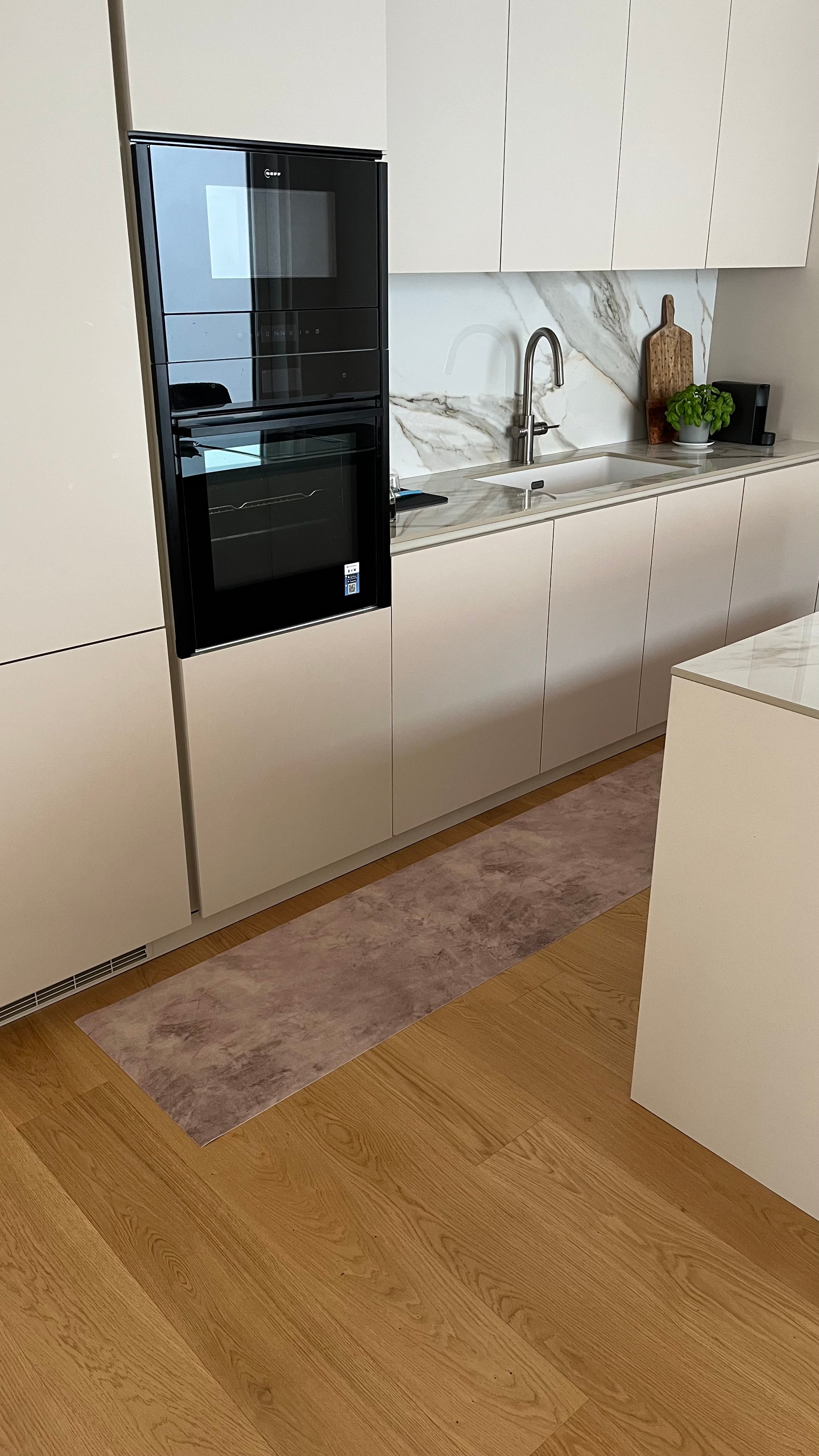Passatoia TEXTURE TORTORA in PVC