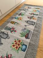 Tappeto passatoia in ciniglia GARDEN