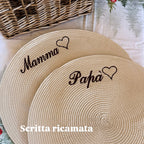 BEST SELLER ♡  Tovagliette americane Personalizzate ROTONDE