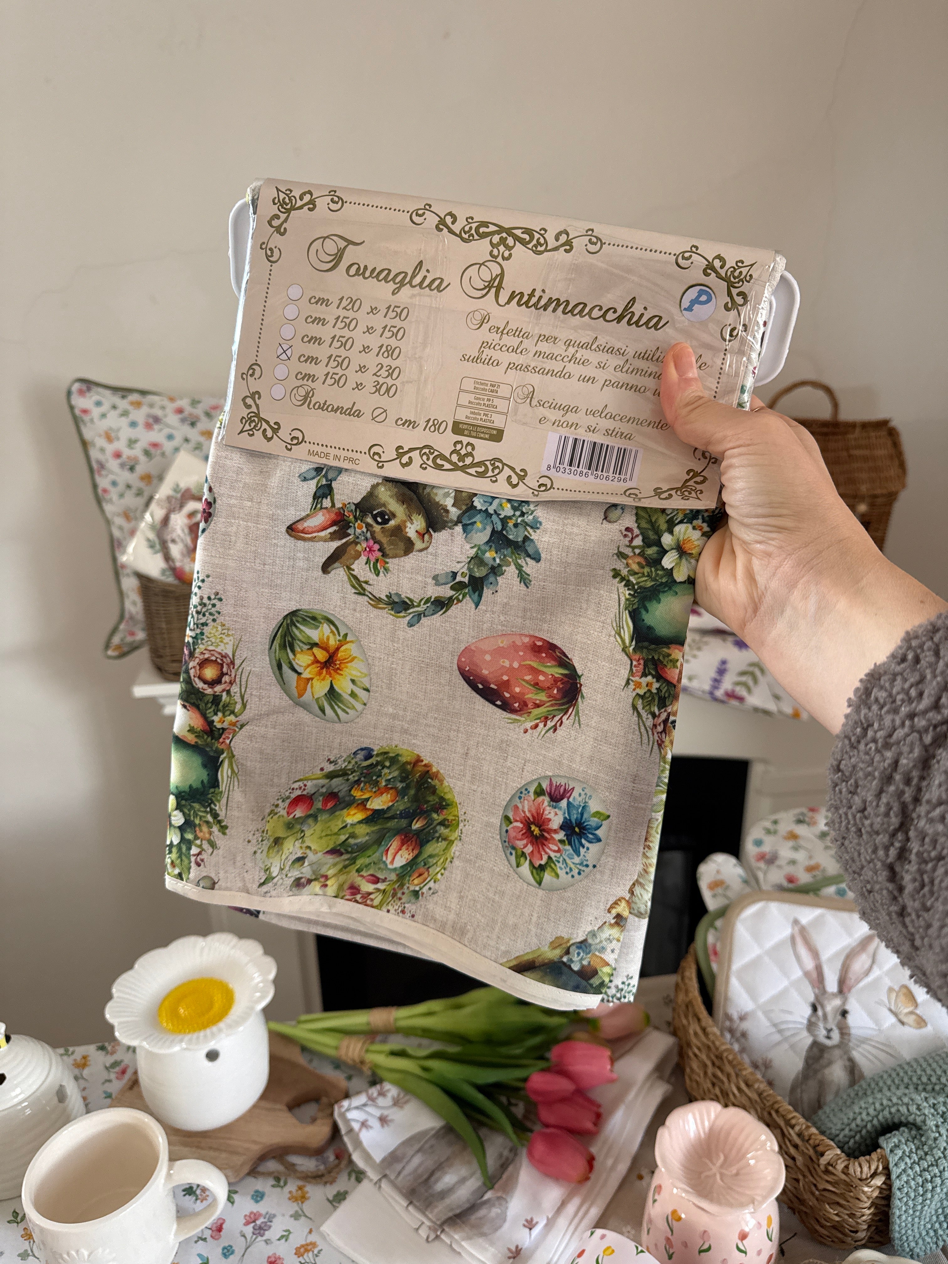 Tovaglia ANTIMACCHIA EASTER