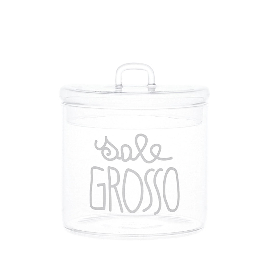 Barattolo in vetro borosilicato SALE GROSSO