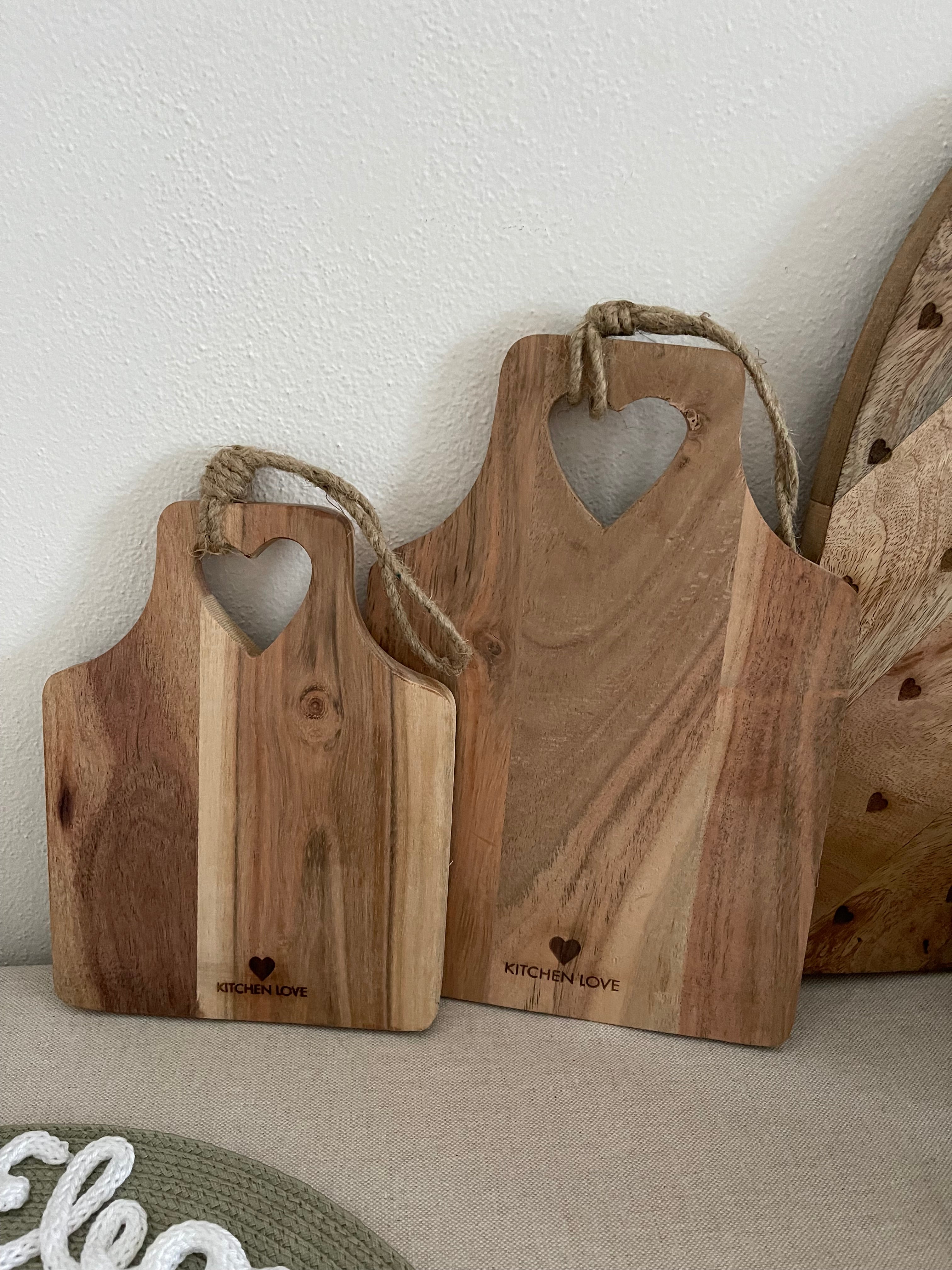 Tagliere KITCHEN LOVE - 2 misure