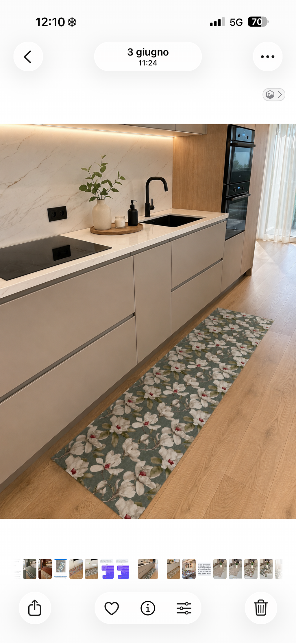 PRE ORDINE! 🌿Passatoia MAGNOLIA antiscivolo - 3 varianti colore