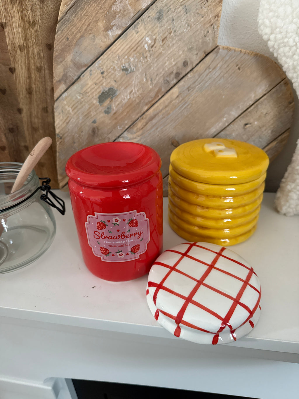 Bruciatore oli profumati / cera di soia CONFETTURA DI FRAGOLE