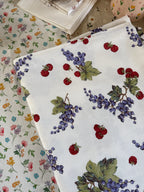 Tovaglia FRAGOLINE DI BOSCO 100% cotone