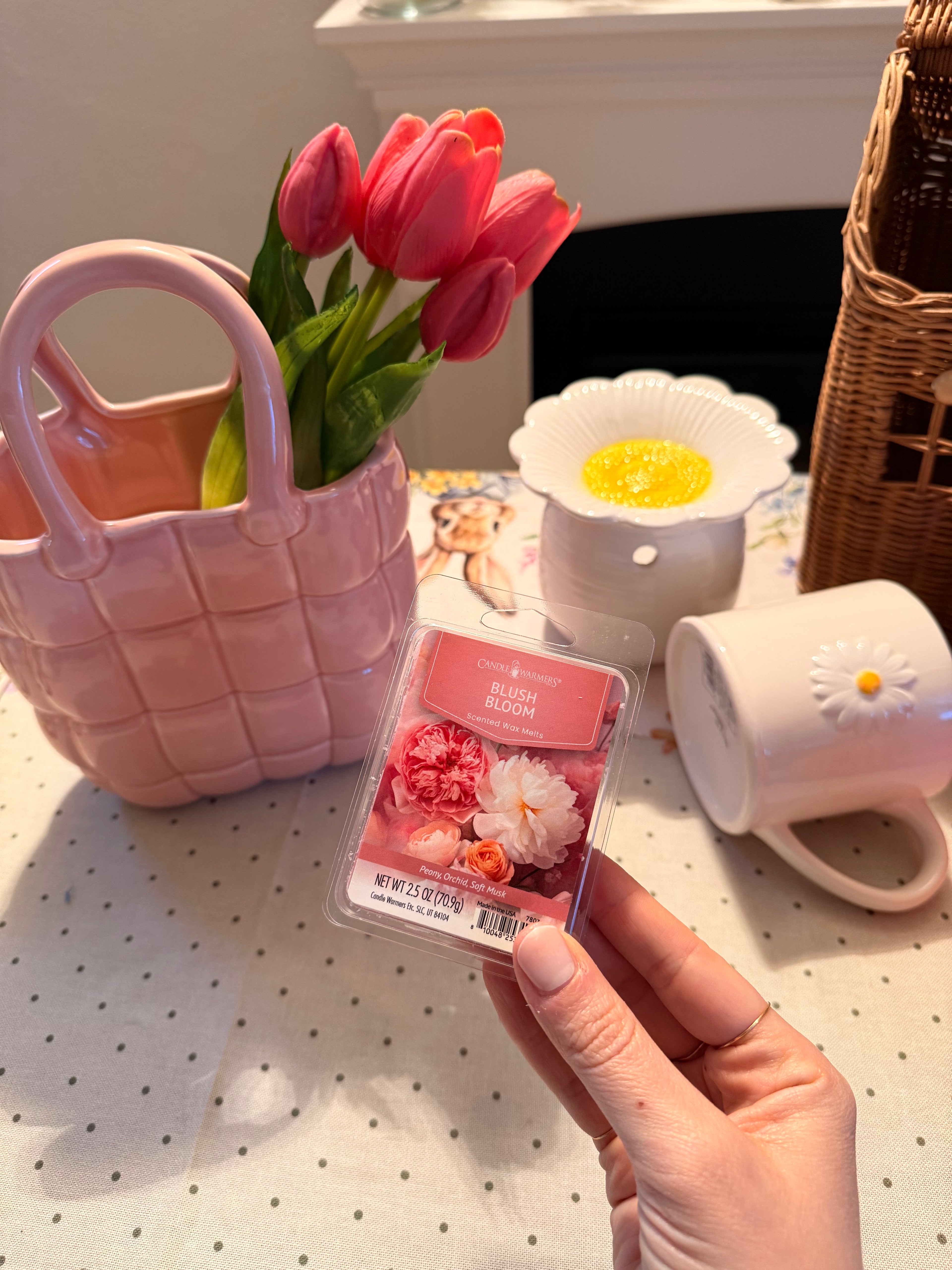 Cera di soia profumata BLUSH PEONIA