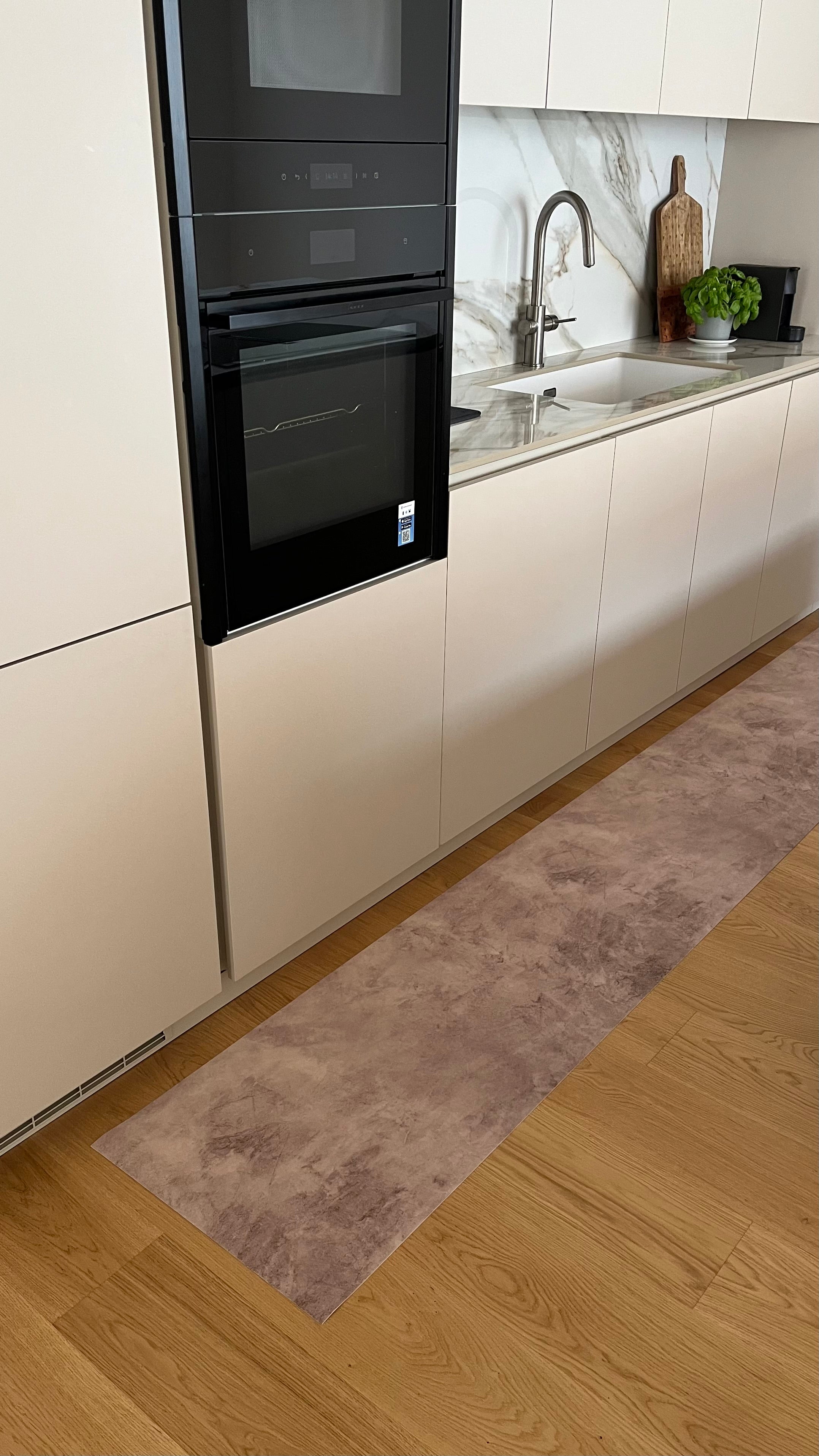 Passatoia TEXTURE TORTORA in PVC
