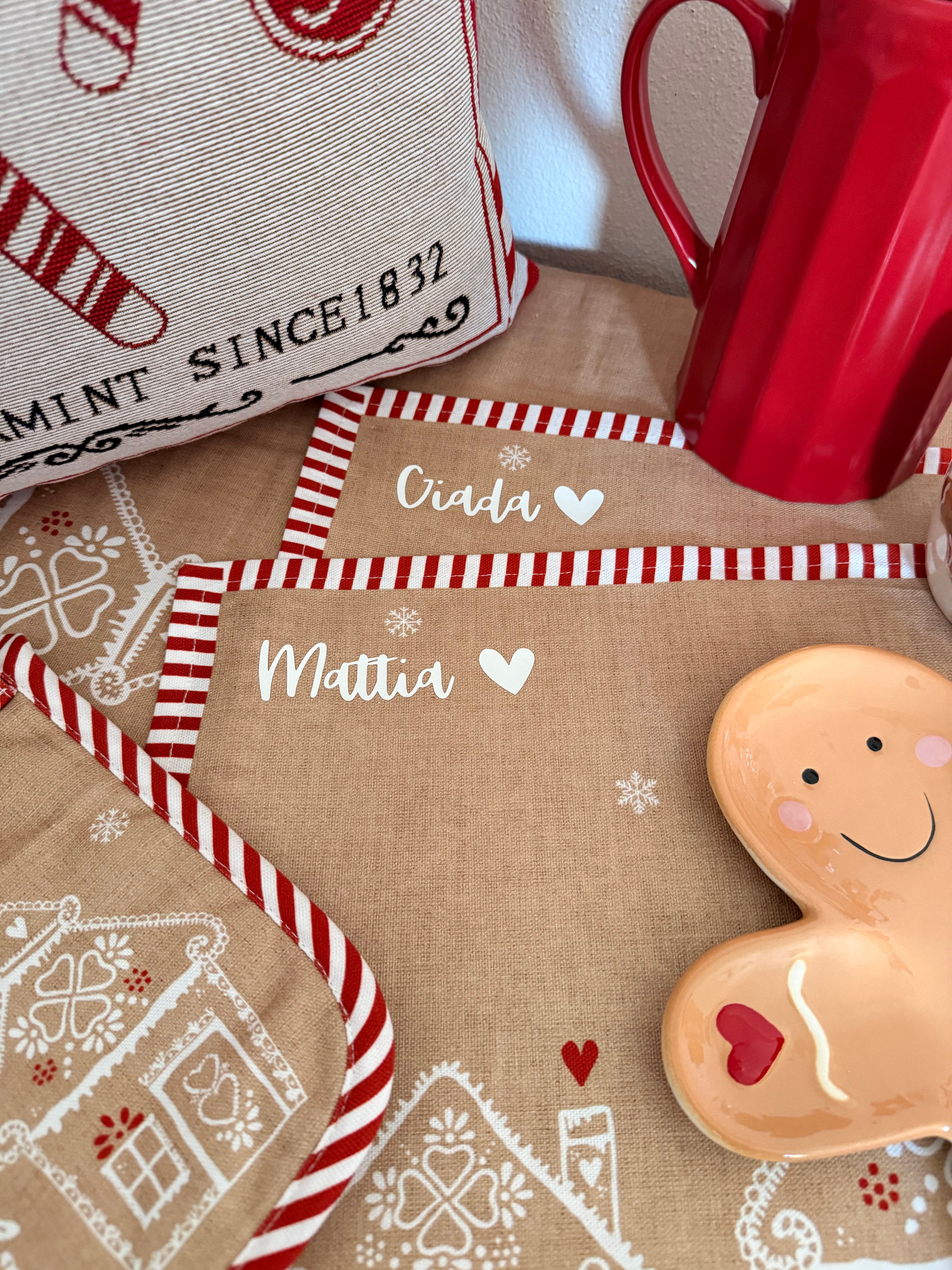 Tovaglietta PAN DI ZENZERO personalizzabile