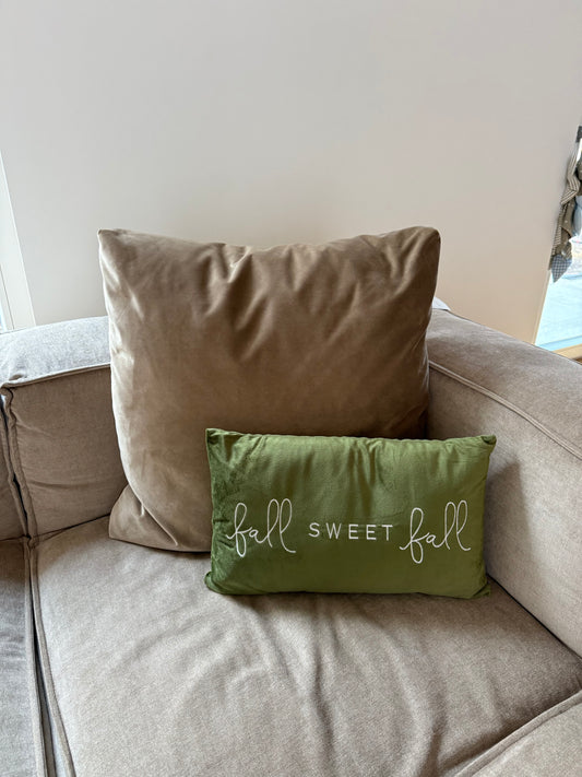 Cuscino in velluto FALL SWEET FALL