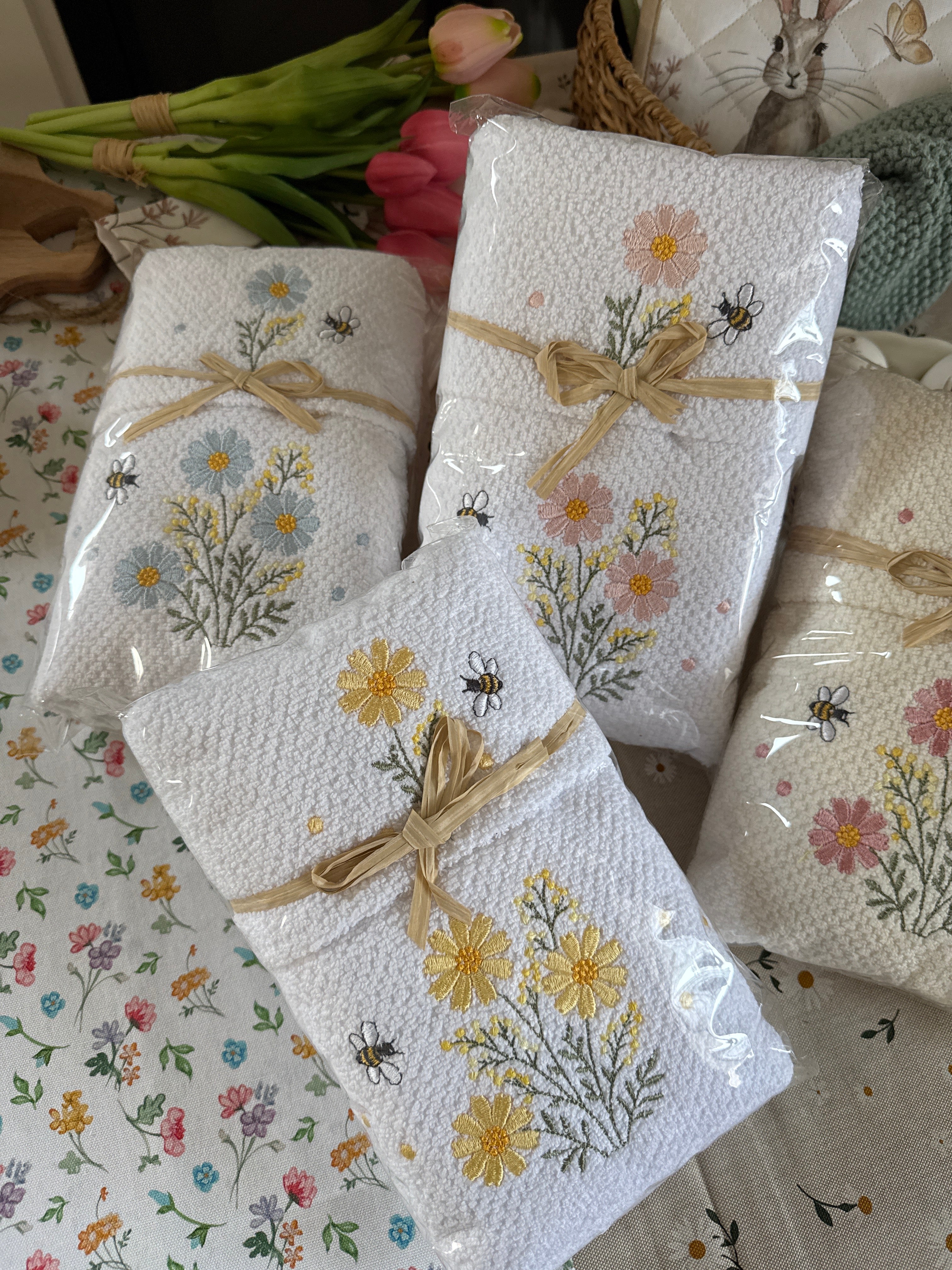 Coppia spugne viso + ospite MARGHERITE