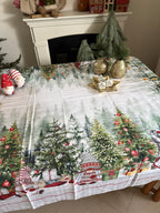 Tovaglia ELFI NEL BOSCO stampa digitale