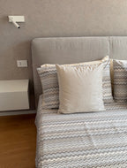 Completo letto ZIG ZAG simil Missoni - 2 varianti colore