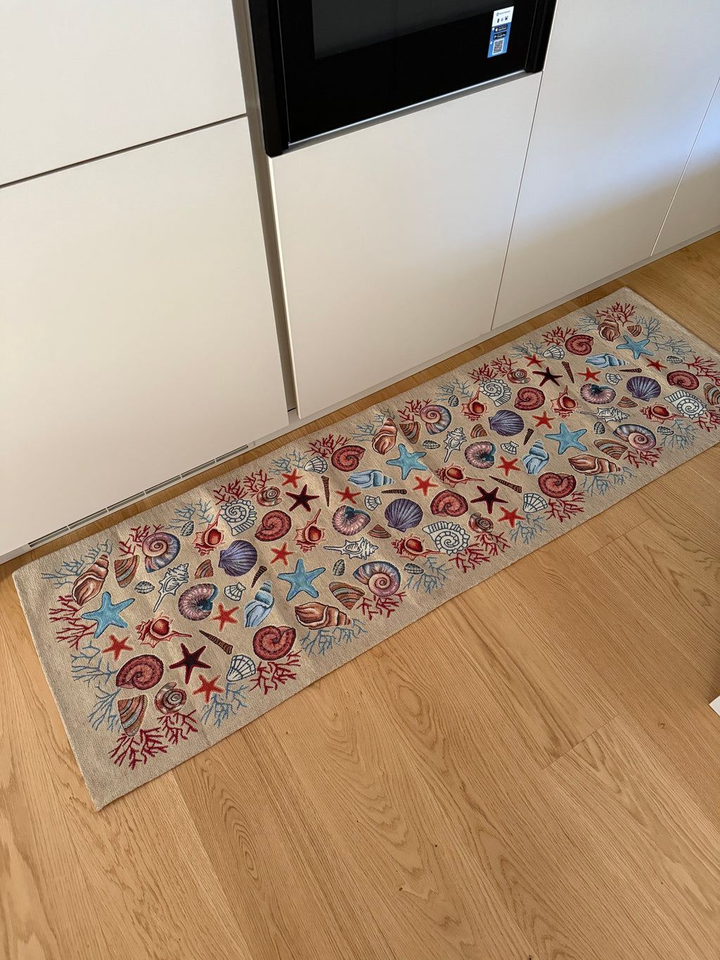 Tappeto passatoia in ciniglia MARE