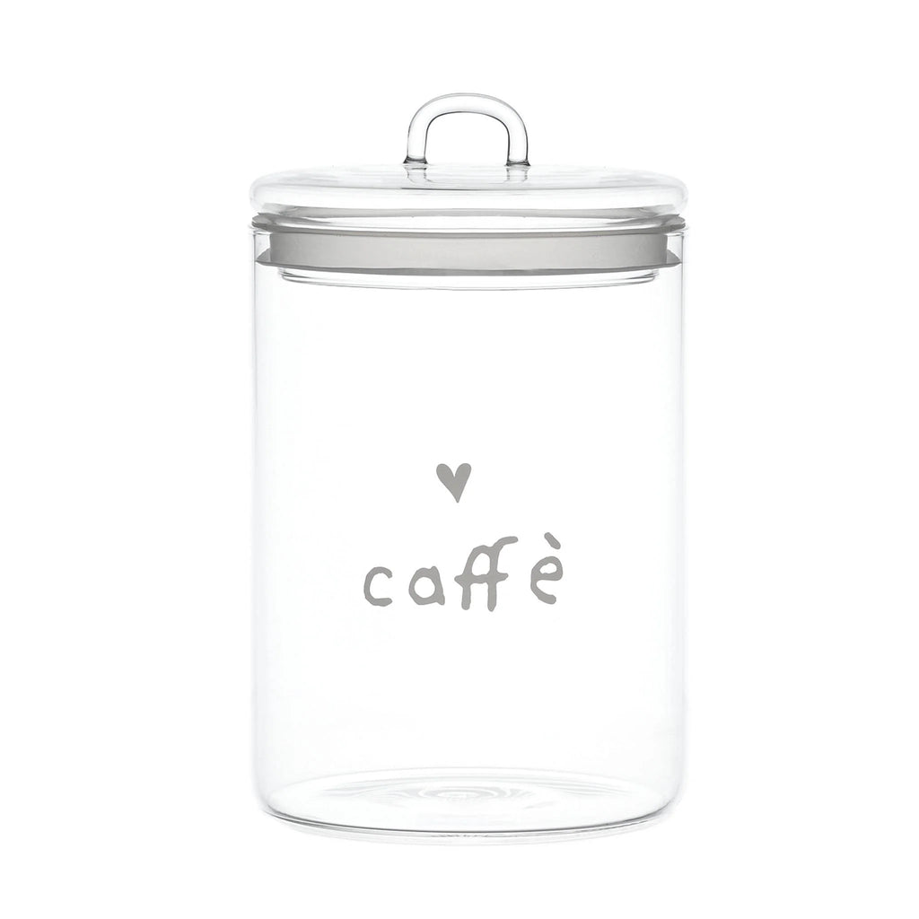 Barattolo in vetro borosilicato CAFFE'