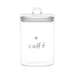 Barattolo in vetro borosilicato CAFFE'