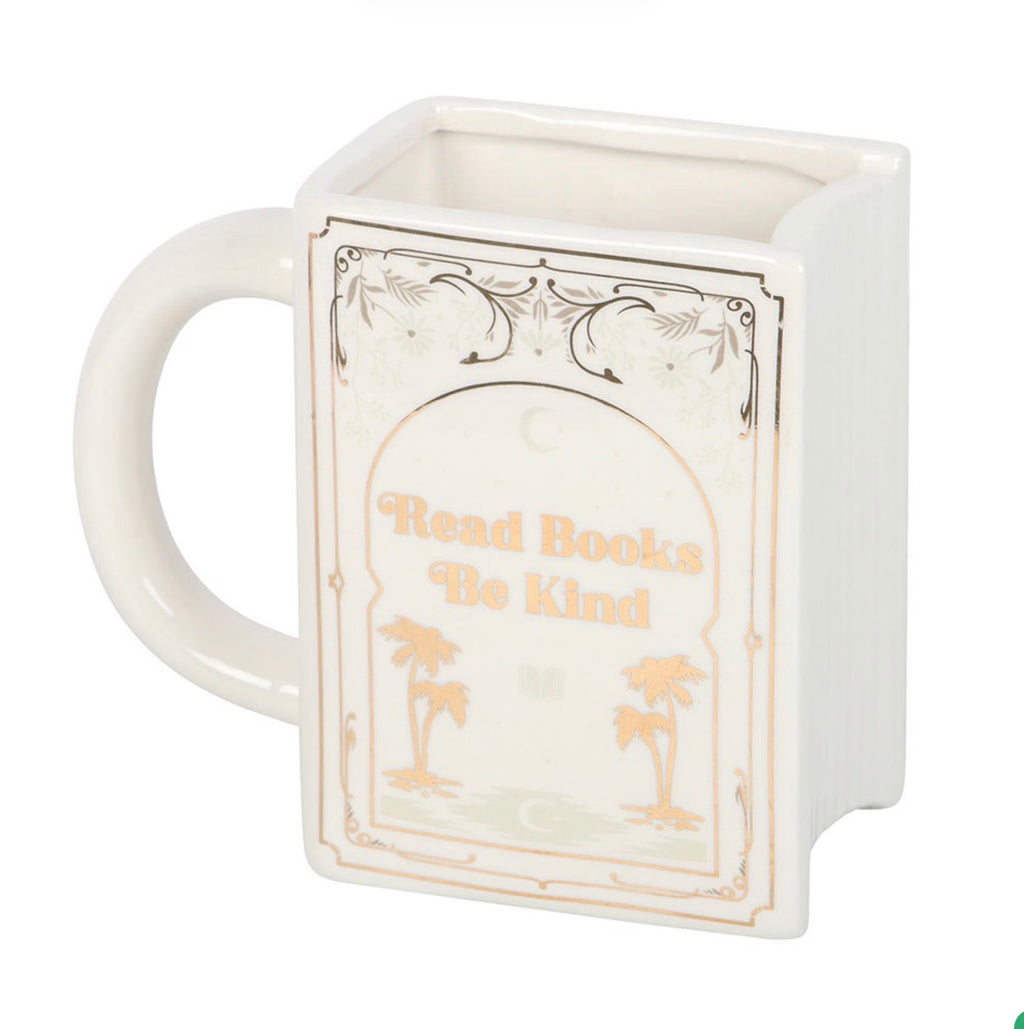 Mug BOOK bianca