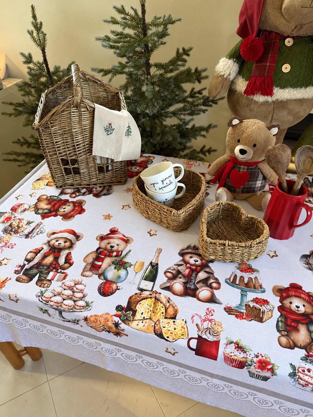 Tovaglia TEDDY in stampa digitale