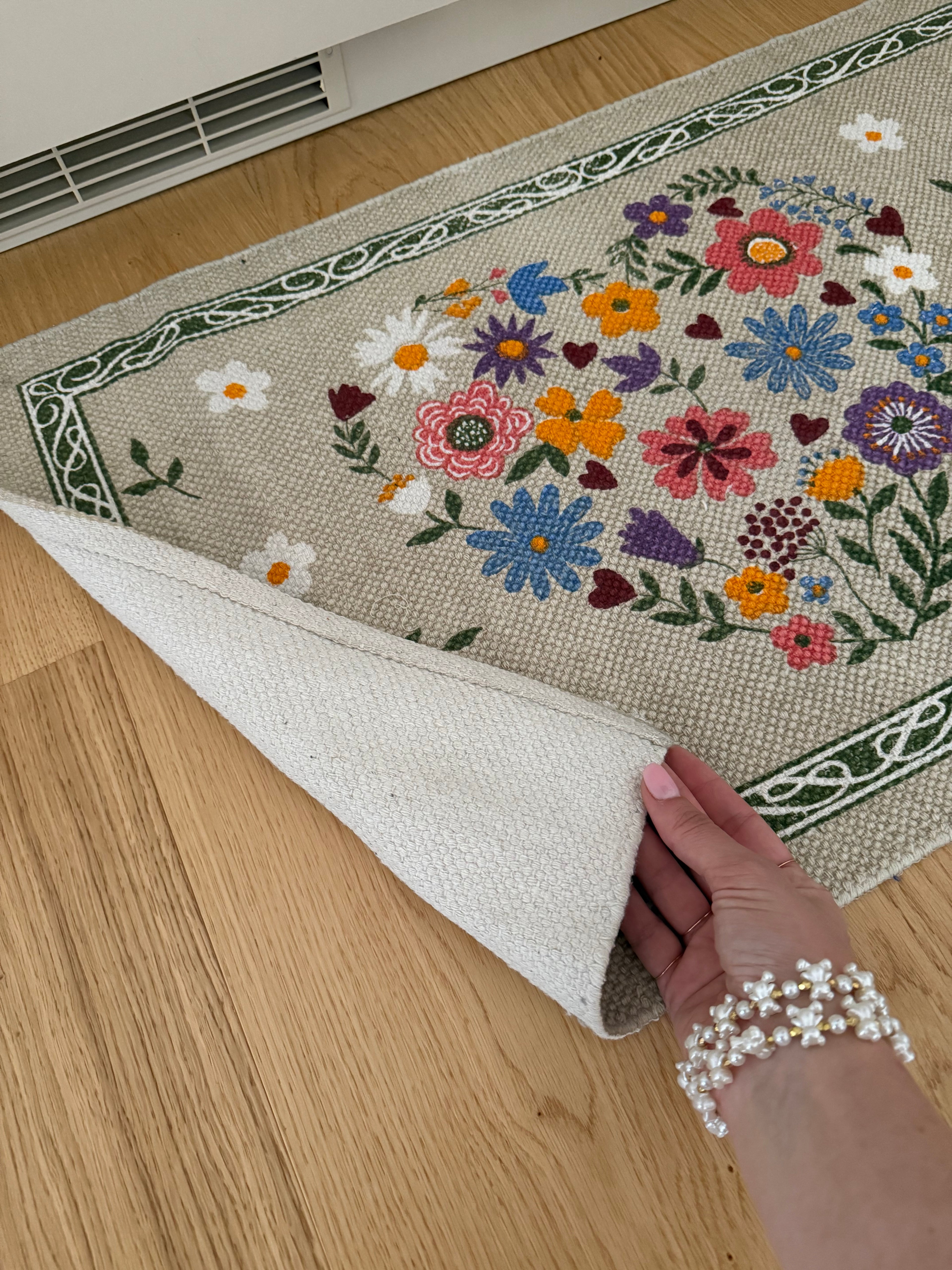 Tappeto CUORE 100% cotone in 2 misure