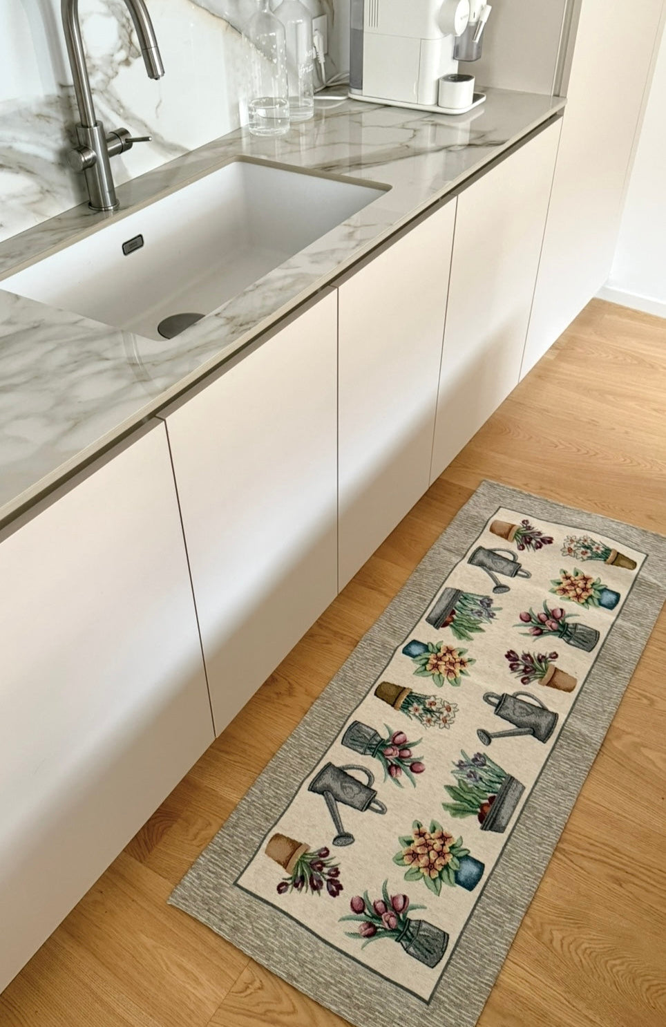 Tappeto passatoia in ciniglia GARDEN