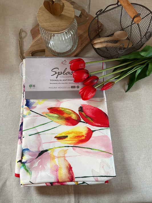 Tovaglia antimacchia TULIPS