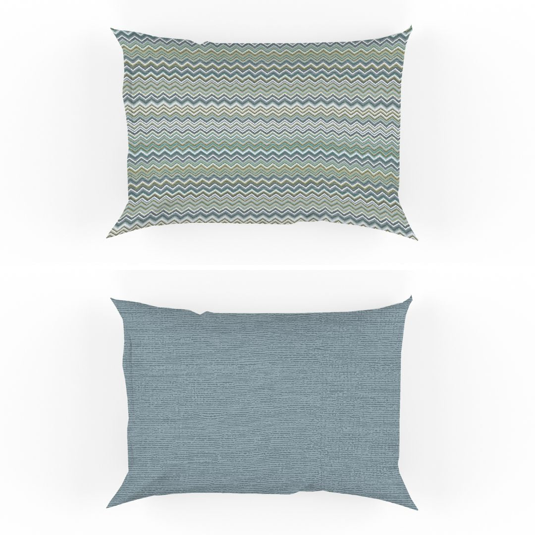 Completo letto ZIG ZAG simil Missoni - 2 varianti colore