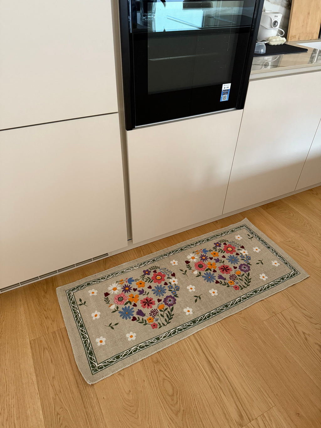 Tappeto CUORE 100% cotone in 2 misure