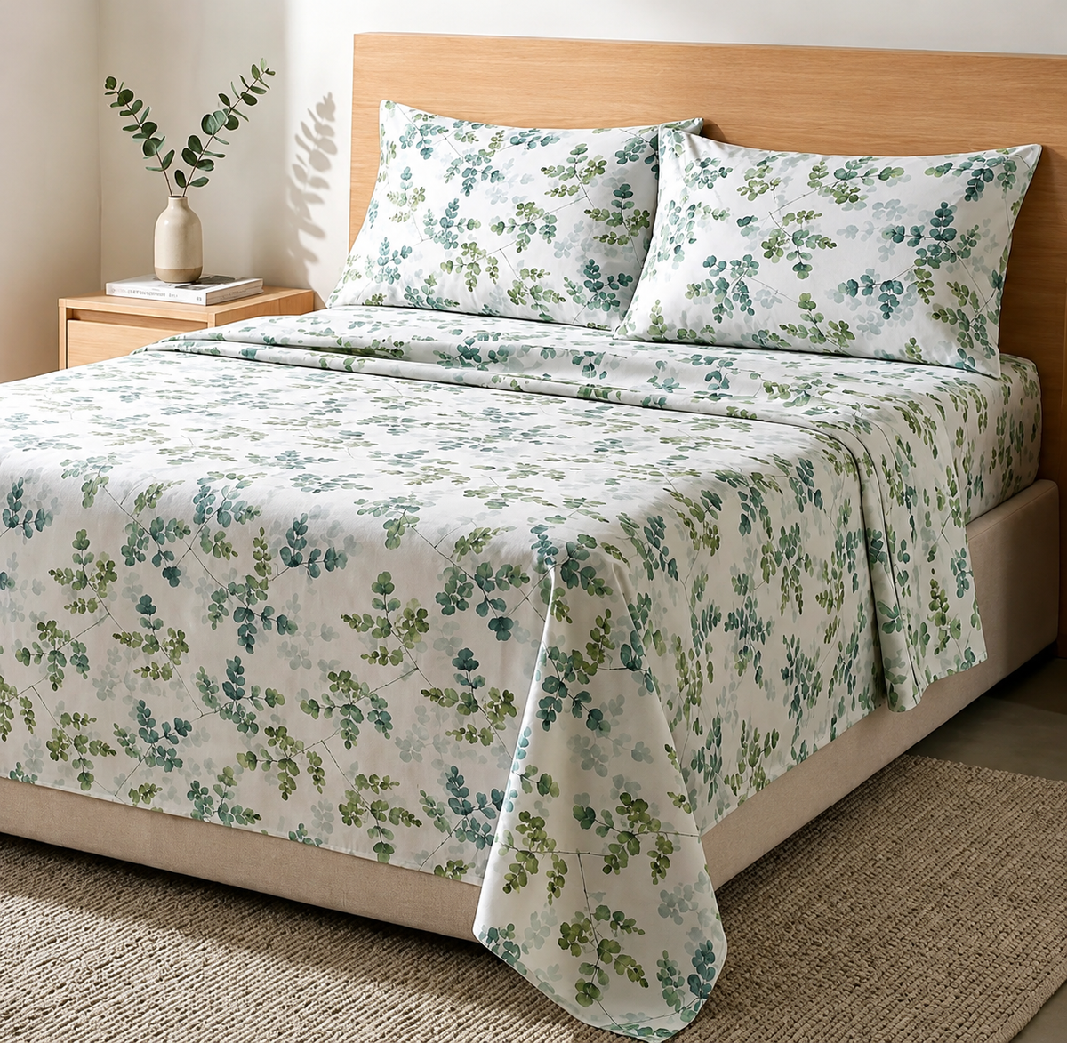 Completo letto PETALI - 2 varianti colore