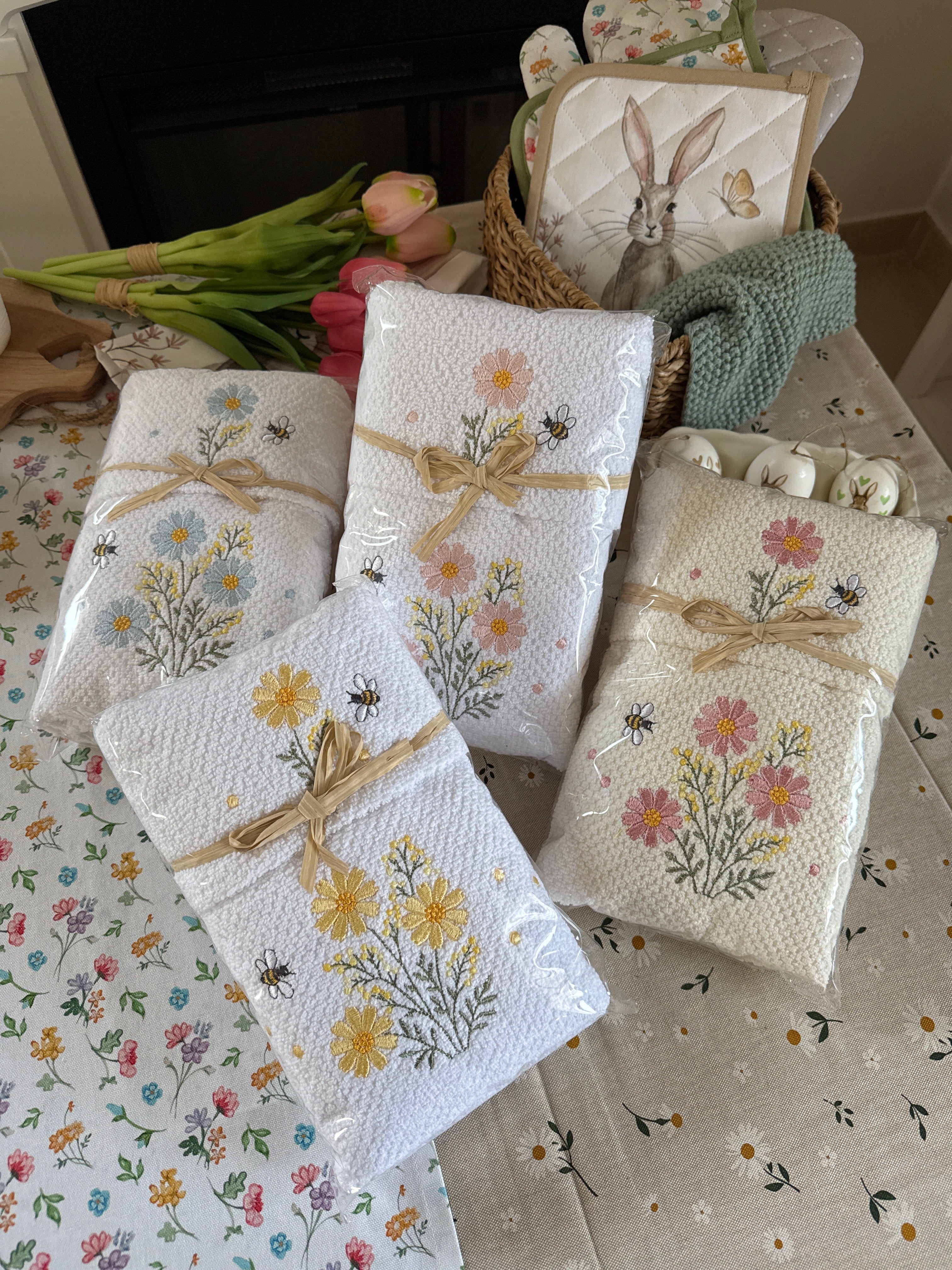 Coppia spugne viso + ospite MARGHERITE