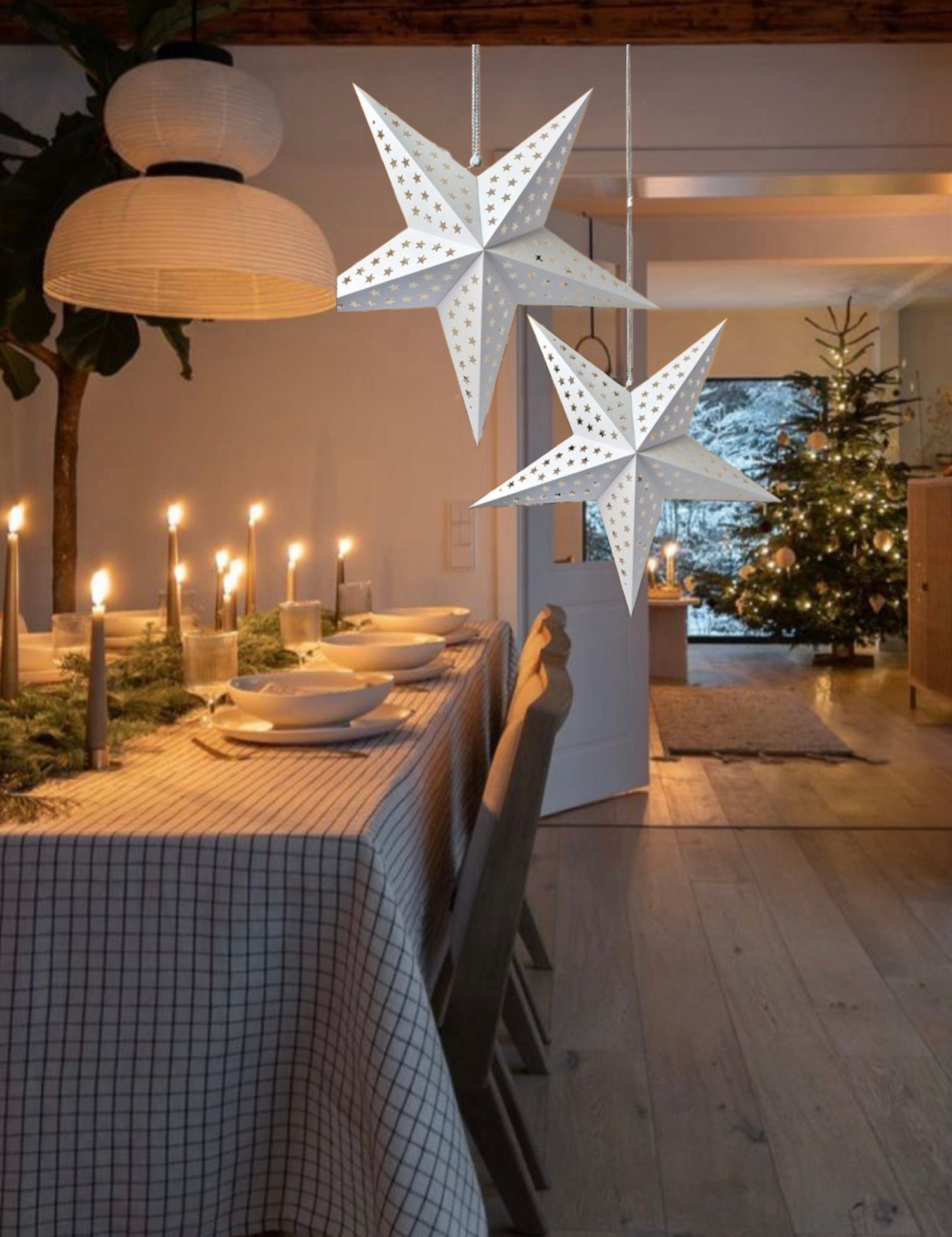 Stelle SPARKLE decorative da appendere