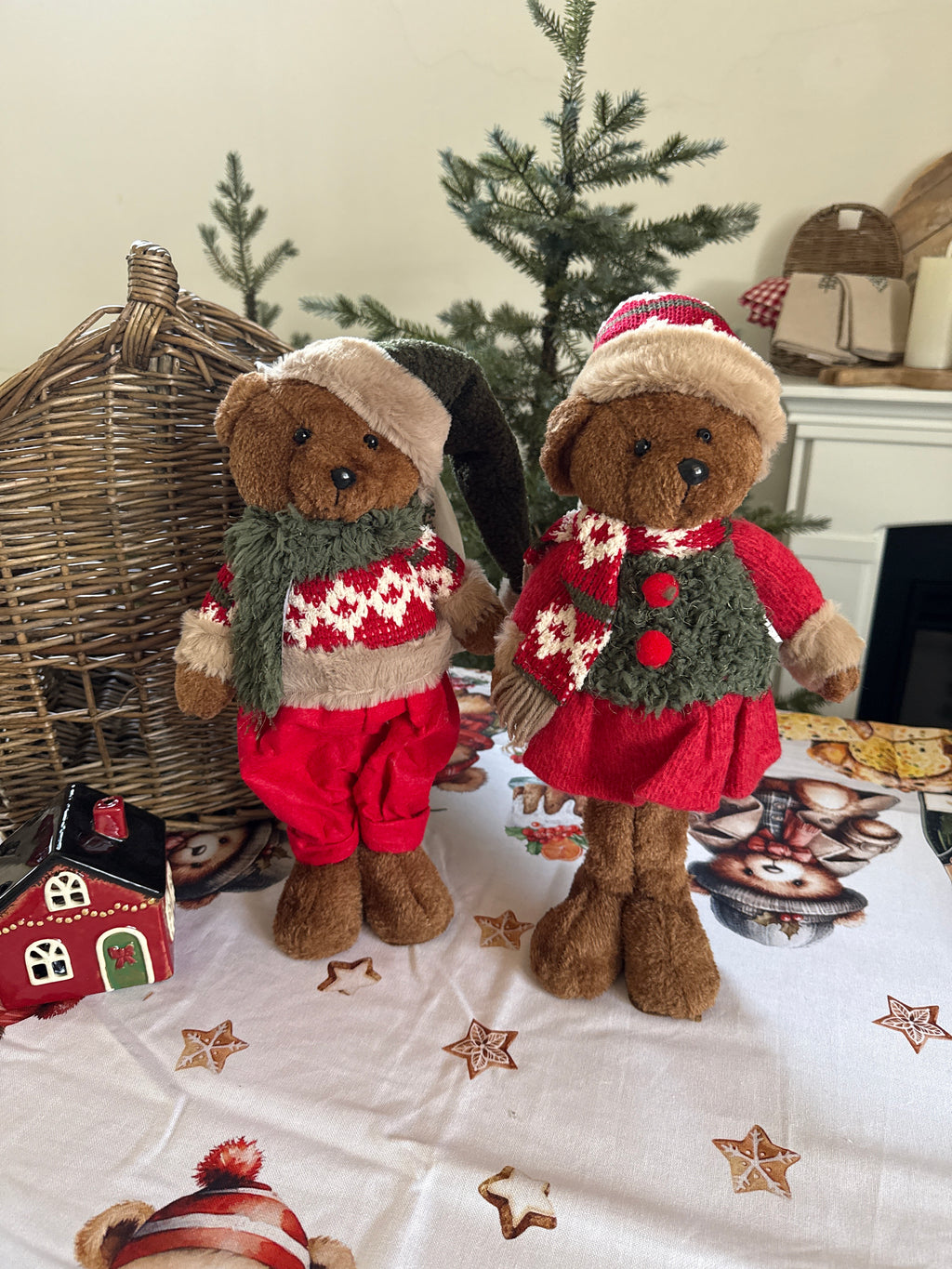 Orsetti EDDY e GILDA in piedi 35h